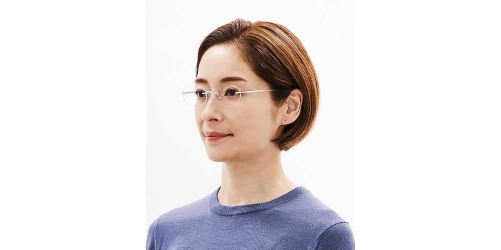 JINS STANDARD Rimless 150 96