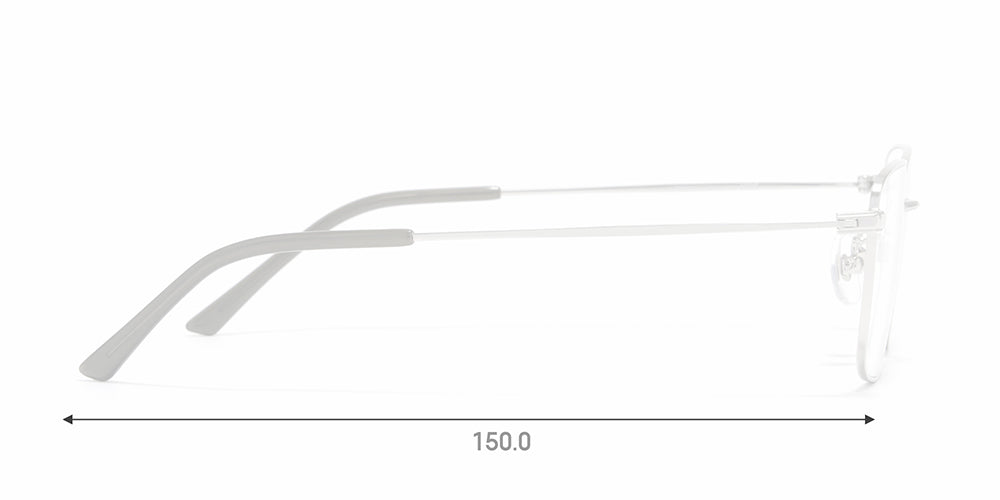 JINS STANDARD Rim Metal 143 96